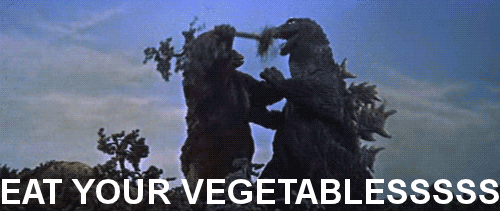Mmmmmmm...vegetables.